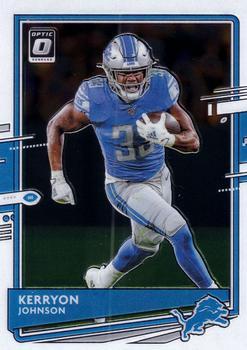 #37 Kerryon Johnson - Detroit Lions - 2020 Donruss Optic Football