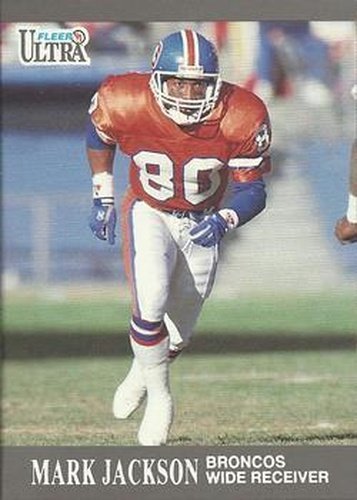 #37 Mark Jackson - Denver Broncos - 1991 Ultra Football