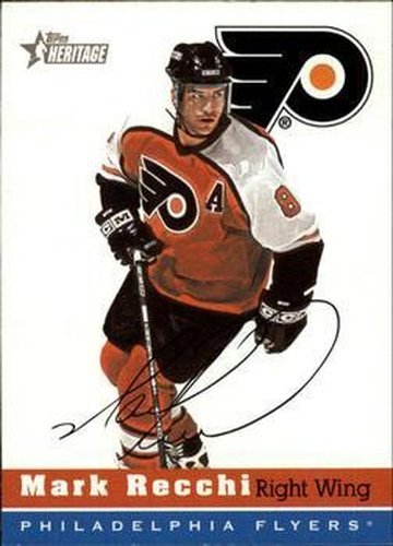 #37 Mark Recchi - Philadelphia Flyers - 2000-01 Topps Heritage Hockey