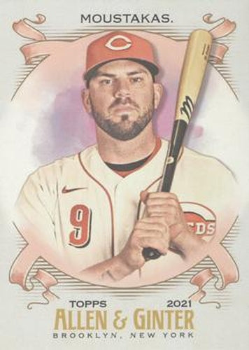 #37 Mike Moustakas - Cincinnati Reds - 2021 Topps Allen & Ginter Baseball