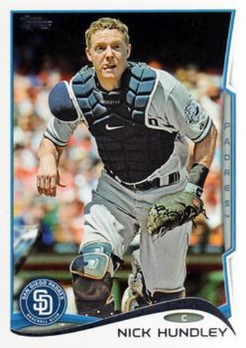#37 Nick Hundley - San Diego Padres - 2014 Topps Baseball