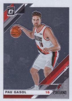 #37 Pau Gasol - Portland Trail Blazers - 2019-20 Donruss Optic Basketball