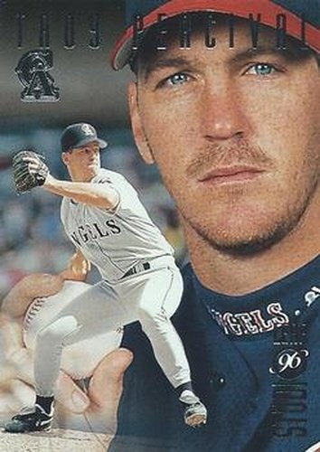 #37 Troy Percival - California Angels - 1996 Studio Baseball