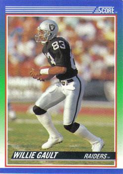 #37 Willie Gault - Los Angeles Raiders - 1990 Score Football