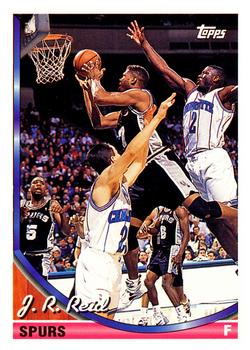 #37 J.R. Reid - San Antonio Spurs - 1993-94 Topps Basketball