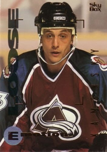 #37 Valeri Kamensky - Colorado Avalanche - 1995-96 SkyBox E-Motion Hockey