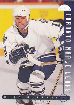 #37 Mike Gartner - Toronto Maple Leafs - 1995-96 Leaf Hockey