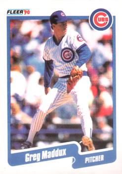 #37 Greg Maddux - Chicago Cubs - 1990 Fleer USA Baseball