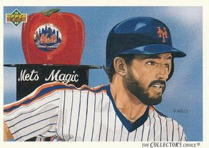 #37 Howard Johnson - New York Mets - 1992 Upper Deck Baseball