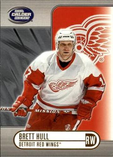 #37 Brett Hull - Detroit Red Wings - 2003-04 Pacific Calder Hockey