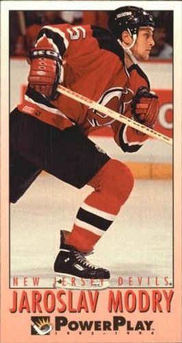 #380 Jaroslav Modry - New Jersey Devils - 1993-94 Fleer PowerPlay Hockey
