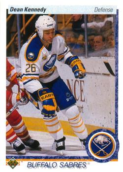 #380 Dean Kennedy - Buffalo Sabres - 1990-91 Upper Deck Hockey