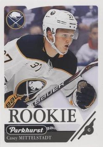 #380 Casey Mittelstadt - Buffalo Sabres - 2018-19 Parkhurst Hockey