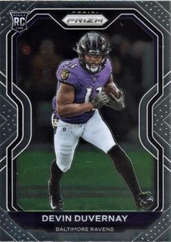 #380 Devin Duvernay - Baltimore Ravens - 2020 Panini Prizm Football