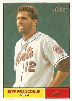 #380 Jeff Francoeur - New York Mets - 2010 Topps Heritage Baseball