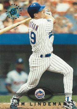 #380 Jim Lindeman - New York Mets - 1995 Stadium Club Baseball