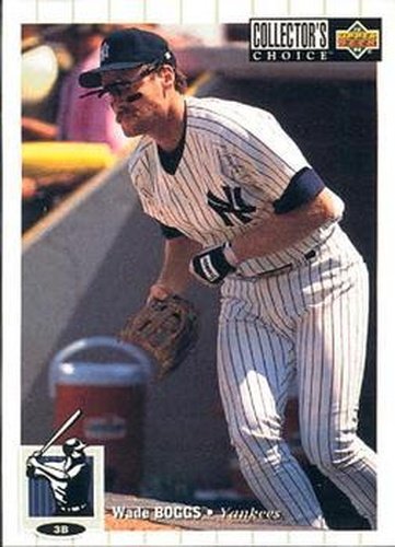 #380 Wade Boggs - New York Yankees - 1994 Collector's Choice Baseball