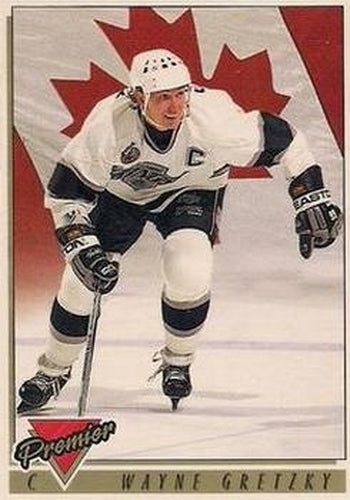 #380 Wayne Gretzky - Los Angeles Kings - 1993-94 Topps Premier Hockey