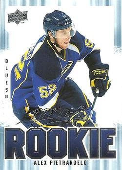 #380 Alex Pietrangelo - St. Louis Blues - 2008-09 Upper Deck MVP Hockey