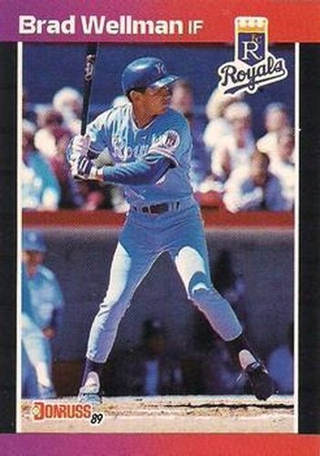 #380 Brad Wellman - Kansas City Royals - 1989 Donruss Baseball