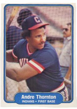 #380 Andre Thornton - Cleveland Indians - 1982 Fleer Baseball