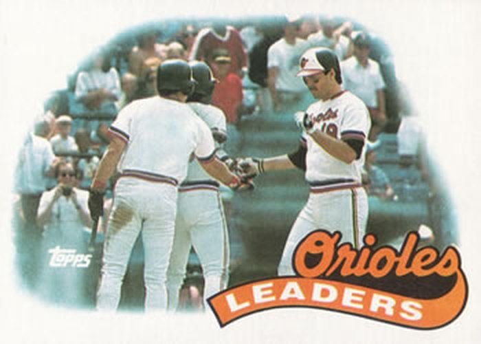 #381 Orioles Leaders - Baltimore Orioles - 1989 Topps Baseball