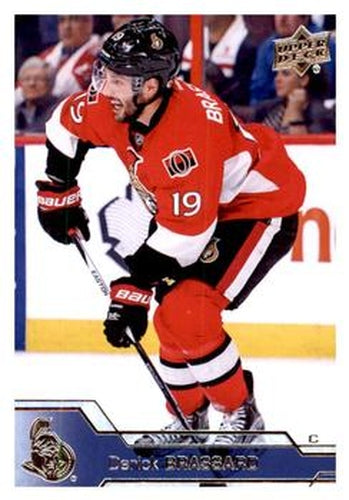 #381 Derick Brassard - Ottawa Senators - 2016-17 Upper Deck Hockey