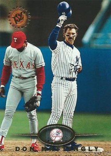 #381 Don Mattingly - New York Yankees - 1995 Stadium Club Baseball