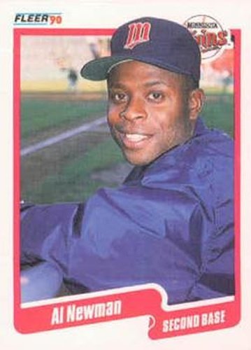 #382 Al Newman - Minnesota Twins - 1990 Fleer USA Baseball