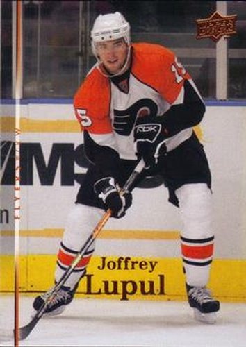 #382 Joffrey Lupul - Philadelphia Flyers - 2007-08 Upper Deck Hockey
