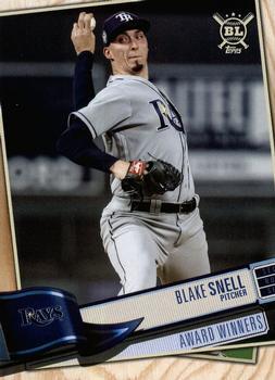 #382 Blake Snell - Tampa Bay Rays - 2019 Topps Big League Baseball