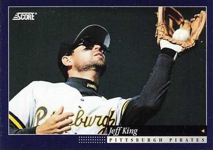 #382 Jeff King - Pittsburgh Pirates -1994 Score Baseball