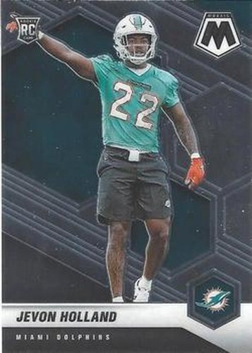 #382 Jevon Holland - Miami Dolphins - 2021 Panini Mosaic Football