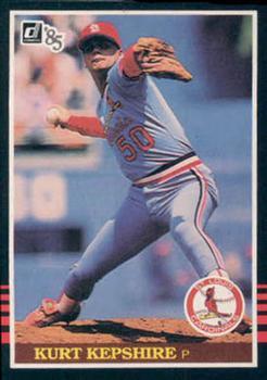 #382 Kurt Kepshire - St. Louis Cardinals - 1985 Donruss Baseball