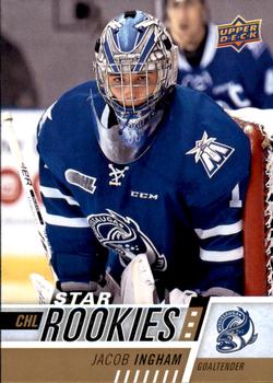 #382 Jacob Ingham - Mississauga Steelheads - 2017-18 Upper Deck CHL Hockey