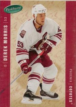 #382 Derek Morris - Phoenix Coyotes - 2005-06 Parkhurst Hockey