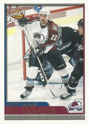 #383 Steve Konowalchuk - Colorado Avalanche - 2003-04 Pacific Complete Hockey