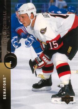 #383 Dave Archibald - Ottawa Senators - 1994-95 Upper Deck Hockey