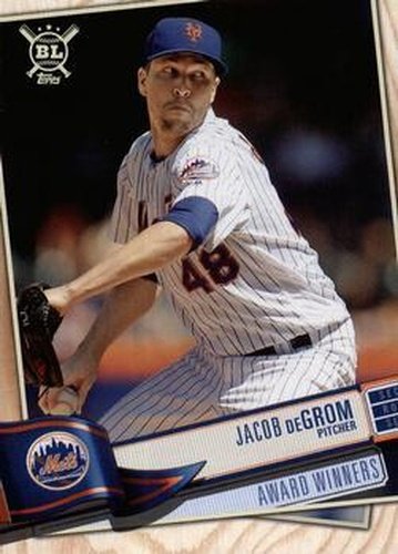 #383 Jacob deGrom - New York Mets - 2019 Topps Big League Baseball