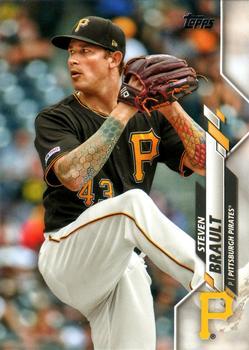#383 Steven Brault - Pittsburgh Pirates - 2020 Topps Baseball
