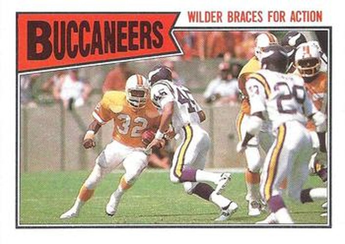 #383 James Wilder - Tampa Bay Buccaneers - 1987 Topps Football