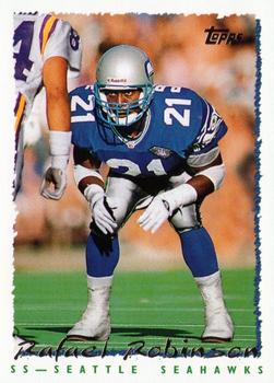 #384 Rafael Robinson - Seattle Seahawks - 1995 Topps Football