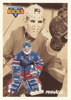 #384 Mike Richter / Bernie Parent - New York Rangers / Philadelphia Flyers - 1991-92 Pinnacle Hockey