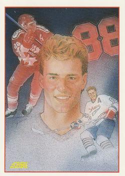 #384 Eric Lindros - Oshawa Generals - 1991-92 Score Canadian Bilingual Hockey