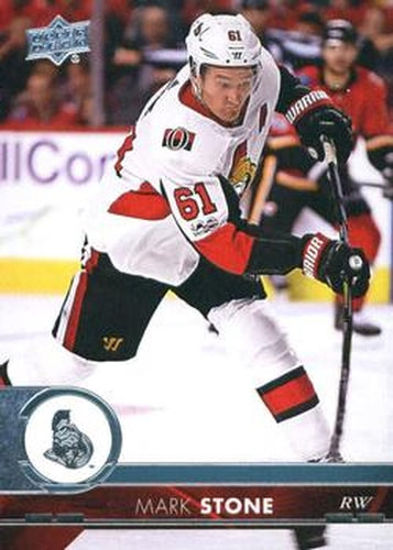 #384 Mark Stone - Ottawa Senators - 2017-18 Upper Deck Hockey
