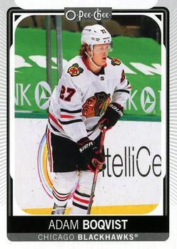 #384 Adam Boqvist - Chicago Blackhawks - 2021-22 O-Pee-Chee Hockey