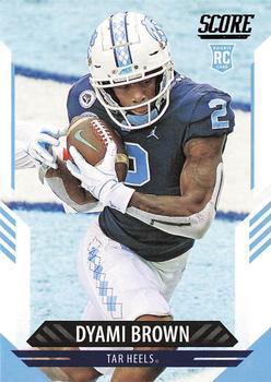 #384 Dyami Brown - North Carolina Tar Heels - 2021 Score Football