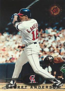 #384 Garret Anderson - California Angels - 1995 Stadium Club Baseball