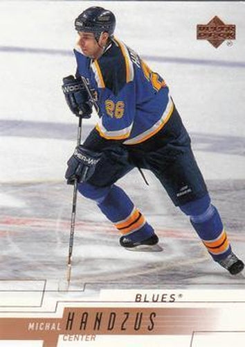 #384 Michal Handzus - St. Louis Blues - 2000-01 Upper Deck Hockey
