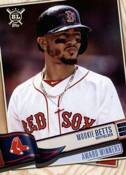 #384 Mookie Betts - Boston Red Sox - 2019 Topps Big League Baseball